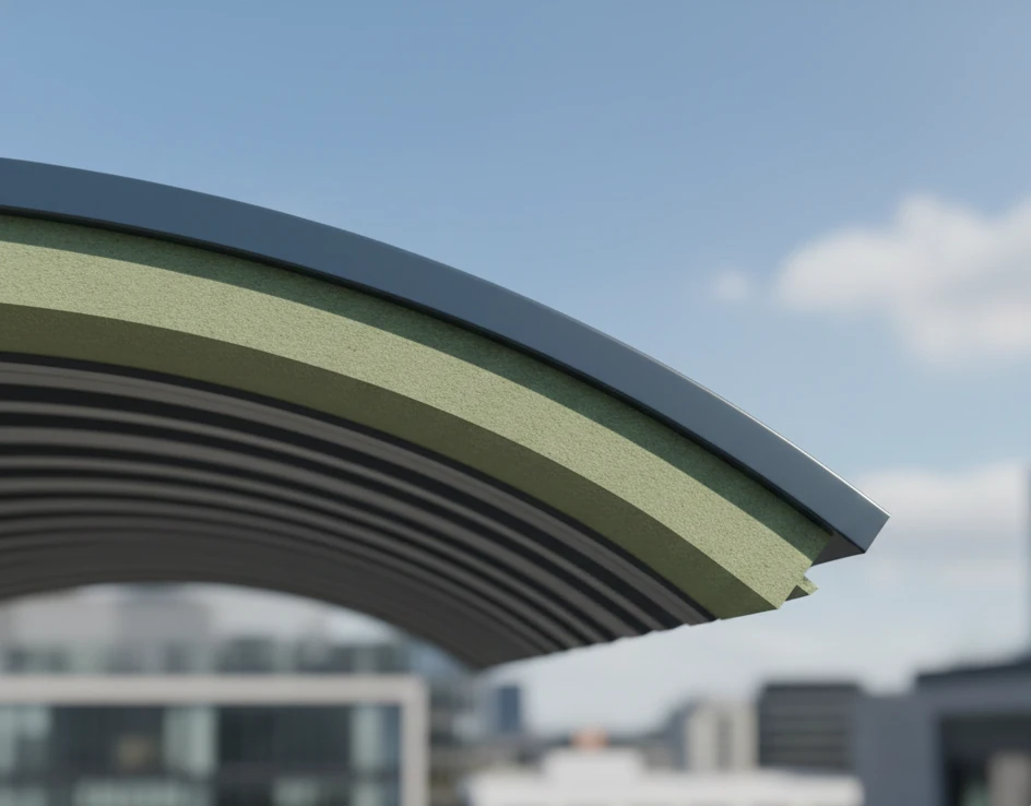 Lamiera coibentata curva - Immagine 2